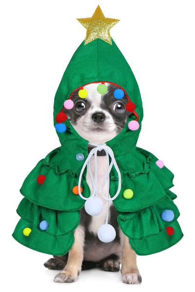 Christmas Tree Pet Outfit